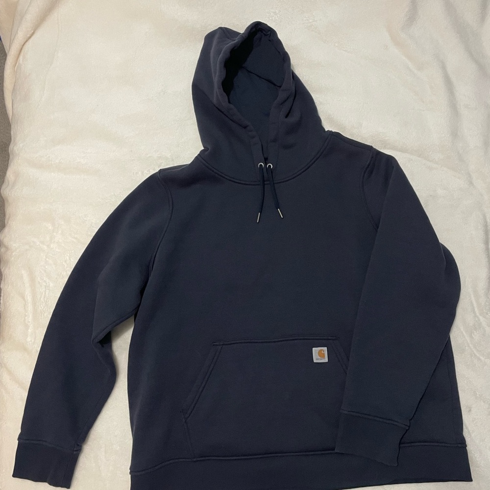 Carhartt Men's Navy Hoodie
